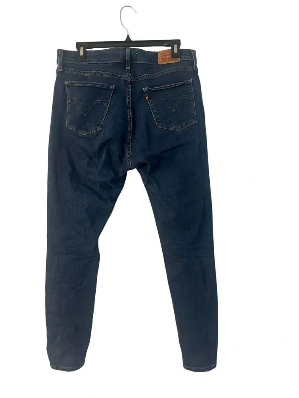 Women's Dark Blue Skinny Jeans - Stretch Denim